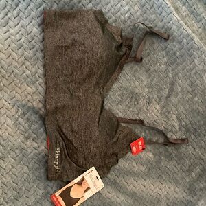 Skinny girl laser cut lounge bra.